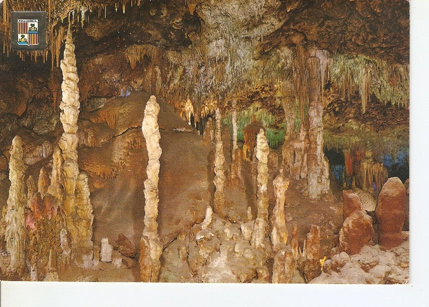 Postal 039869 : Mallorca. Porto Cristo (Manacor). Cuevas dels Hams. Cementerio de las Hadas