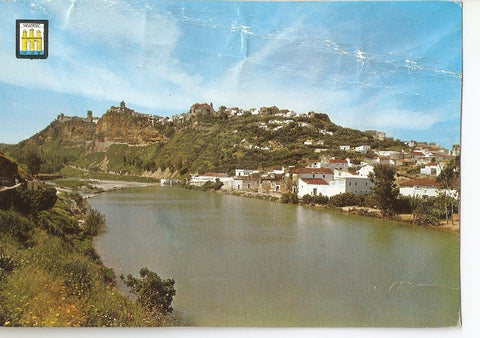 Postal 039871 : Arcos de la Frontera. Vista de la ciudad sobre el rio Guadalete