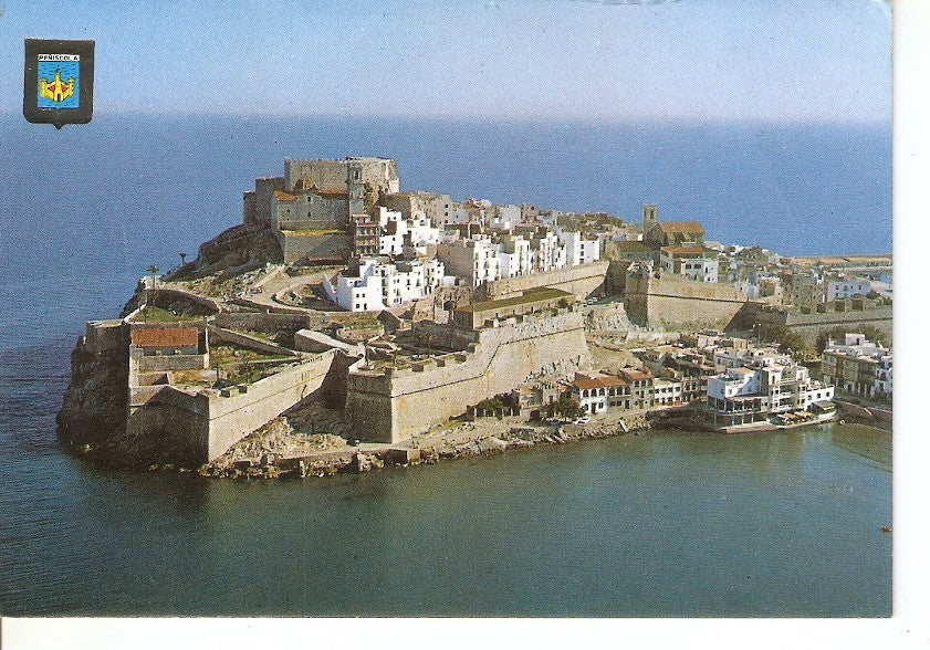 Postal 039878 : Peñiscola (Castellon). Vista aerea