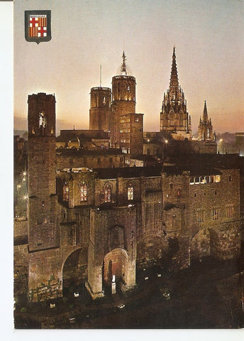 Postal 039887 : Barcelona. Barrio Gotico. Plaza Berenger el Grande