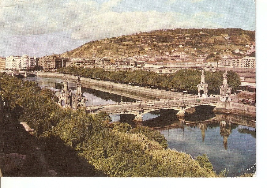 Postal 039893 : Sebastian. Rio Urumea y puentes