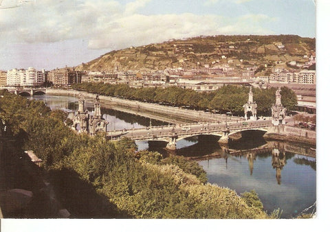 Postal 039893 : Sebastian. Rio Urumea y puentes