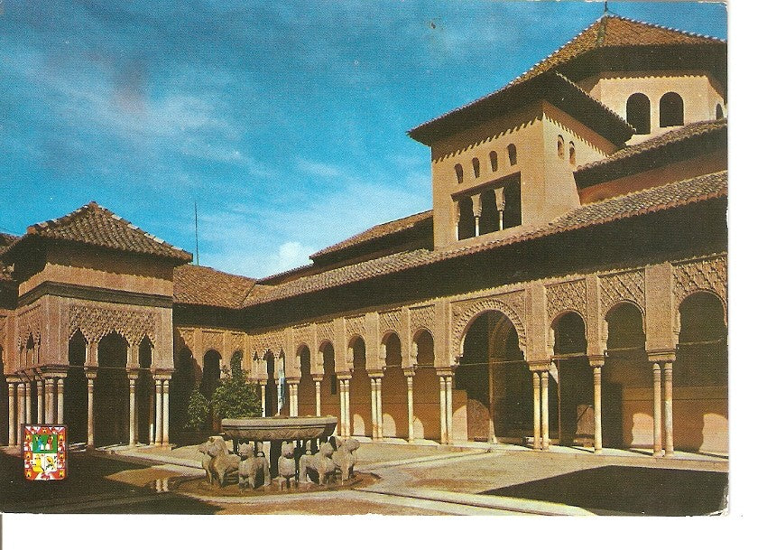 Postal 039898 : Granada. Alhambra. Patio de los Leones