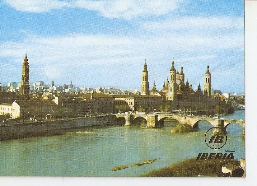 Postal 039909 : Zaragoza. Vista parcial