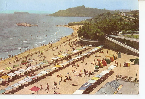Postal 039915 : Santander. El Sardinero. Primera Playa y Jardines de la Concha
