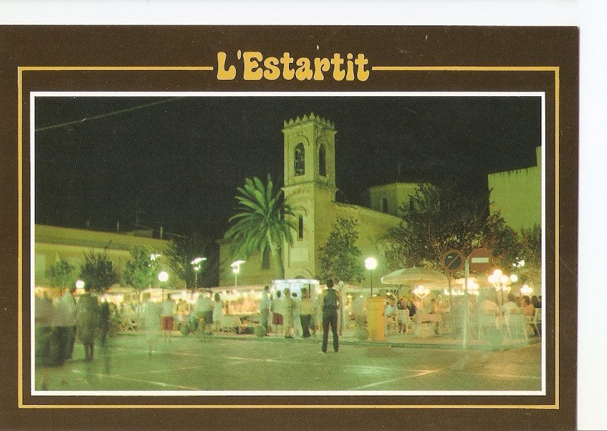 Postal 039941 : LEstartit (Costa Brava). Plaça de lEsglesia