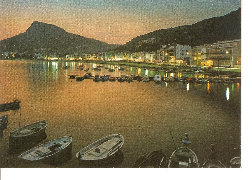Postal 039946 : Costa Brava. Estartit. Vista nocturna