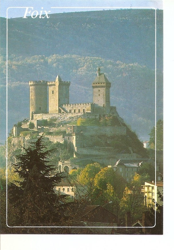 Postal 039965 : Foix (Ariege). Le château (M.H.)