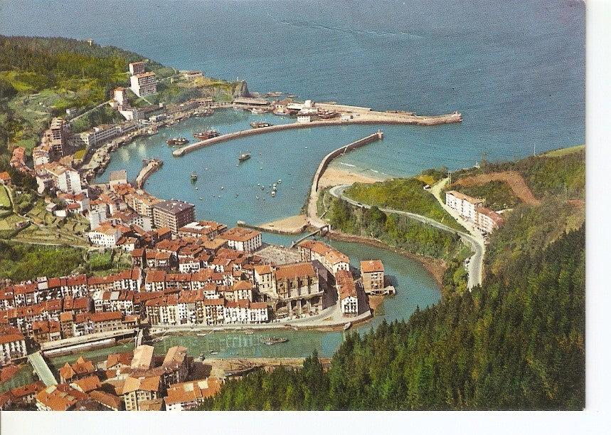 Postal 039973 : Ondarroa (Vizcaya). Vista aerea