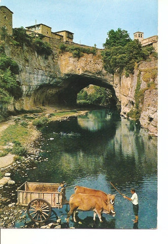 Postal 039974 : Villarcayo (Burgos). Puentedey