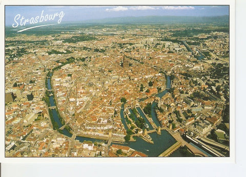 Postal 039982 : Strasbourg (Bas-Rhin). Vue aerienne