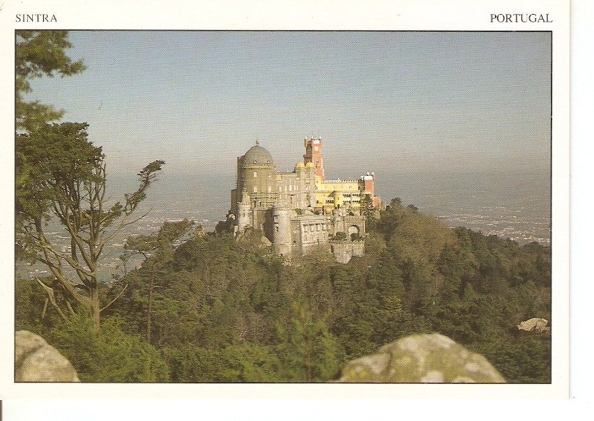 Postal 040022 : Sintra - Portugal. Castelo da Pena