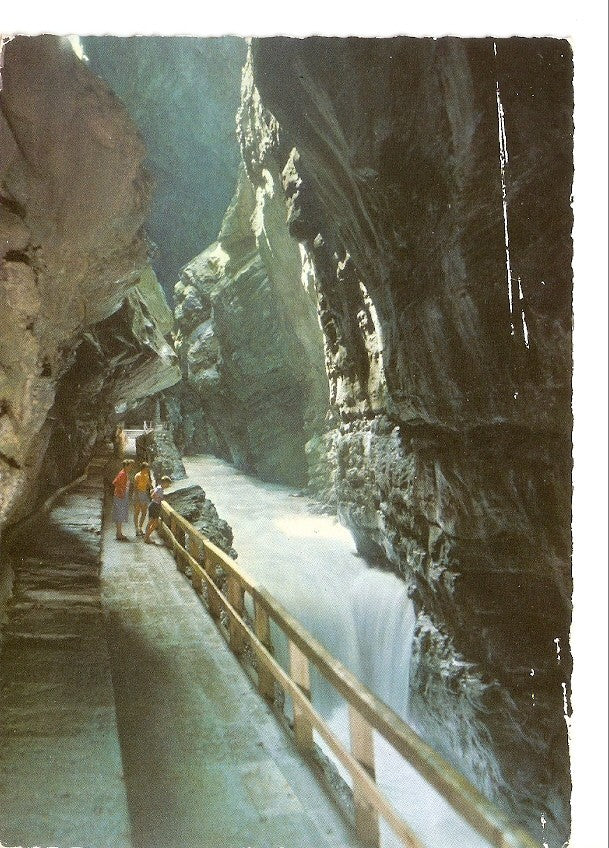 Postal 040031 : Taminaschlucht. Bad Ragaz