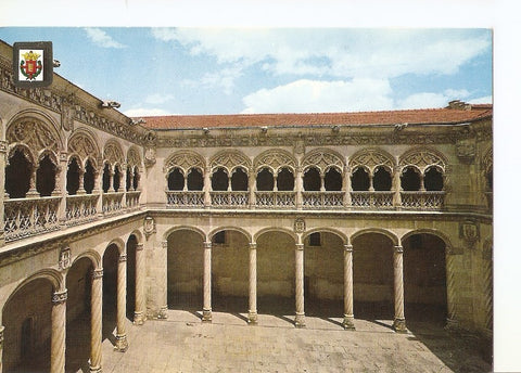 Postal 040032 : Valladolid. Patio San Gregorio. Museo Nacional de Escultura