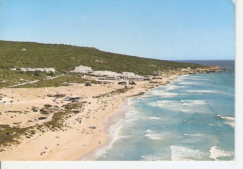 Postal 040034 : Migjorn (Formentera). Vista general plara Arenals