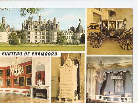 Postal 040035 : En Touraine. Chambord (Loir-et-Cher). Le Château