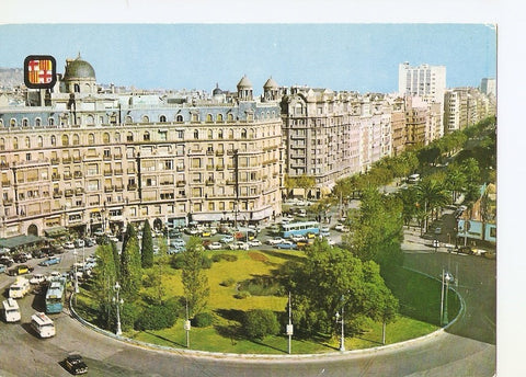 Postal 040044 : Barcelona. Plaza Calvo Sotelo