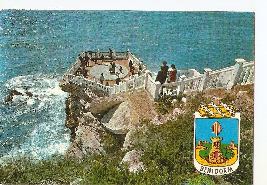 Postal 040073 : Benidorm (España). Plazoleta del Castillo