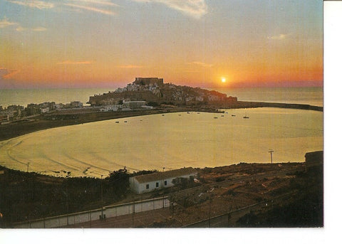Postal 040074 : Costa del Azahar. Peñiscola. Amanecer