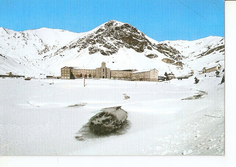 Postal 040086 : Santuari de Nuria (Girona). Vista general (hivernal)