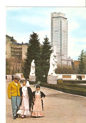 Postal 040088 : Madrid. Castizo paseo infantil