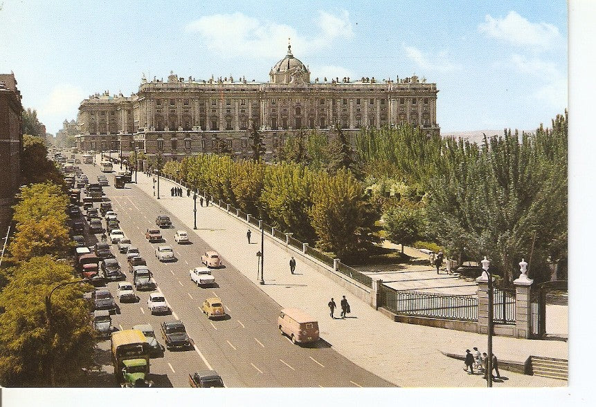 Postal 040090 : Madrid. Calle Bailen y Palacio Real