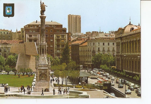 Postal 040095 : Madrid. Monumento a Colon