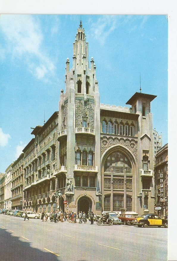 Postal 040107 : Oficinas centrales de la Caja de Pensiones para la Vejez y de Ahorros - Barcelona