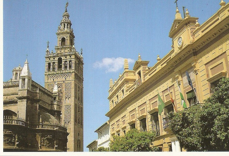 Postal 040141 : Sevilla. Giralda y Palacio de la Diputacion