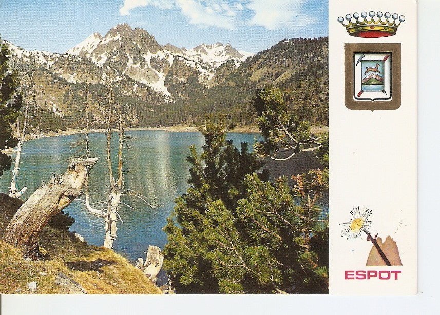 Postal 040169 : Pirineu Catala (Lleida). Vall dEspot. Estany de Sant Maurici. Parc Nacional