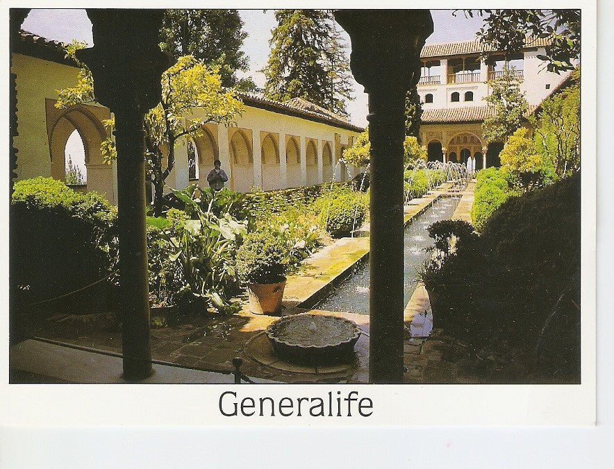 Postal 040201 : Granada. Generalife