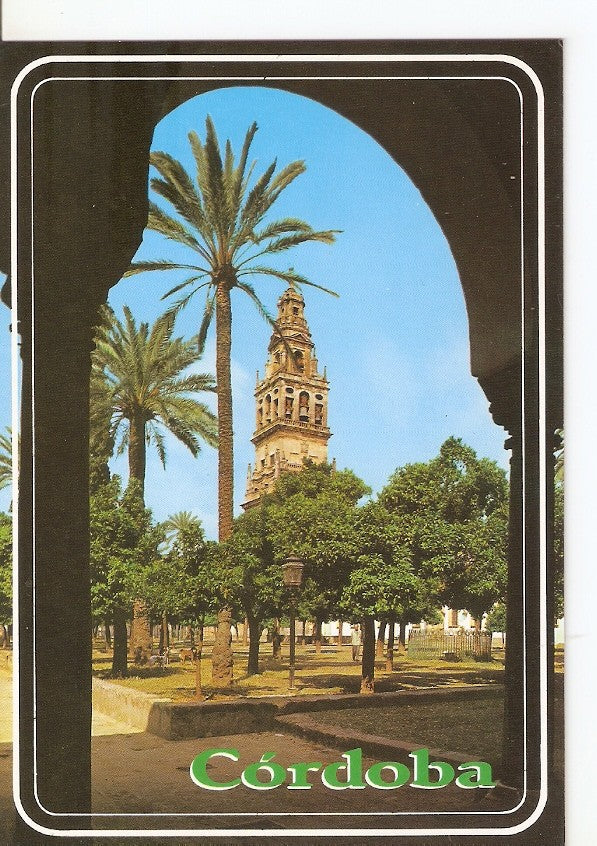 Postal 040209 : Cordoba. Patio de los Naranjos y Campanario de la Mezquita