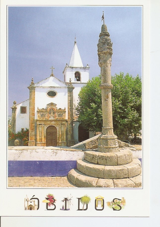Postal 040226 : Obidos. Igreja de Sta. Maria