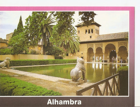 Postal 040236 : Alhambra. Alberca de las Damas
