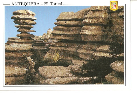 Postal 040247 : Antequera - Malaga. El Torcal. Los Bollos