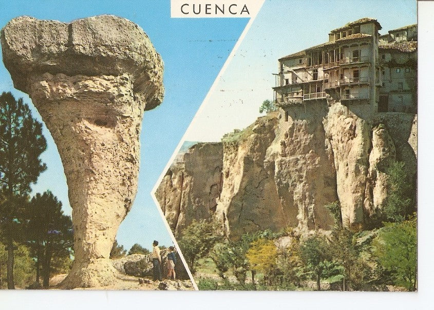 Postal 040268 : Cuenca. Casas Colgadas y la Ciudad Encantada
