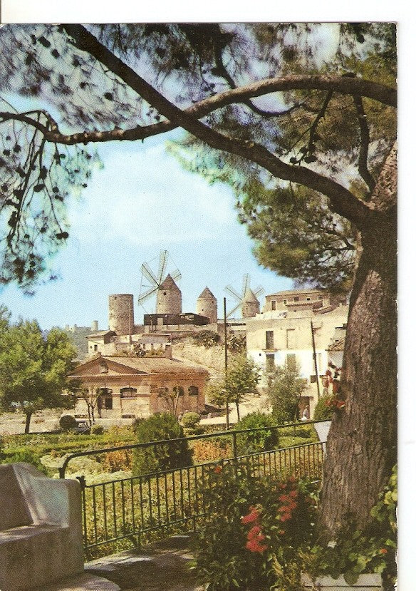 Postal 040280 : Mallorca (Baleares) España. Palma. Molinos de el Jonquet