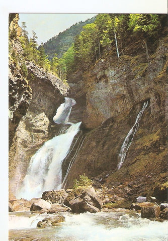Postal 040285 : Alto Aragon (Huesca) Ordesa - Cascada de la Cueva