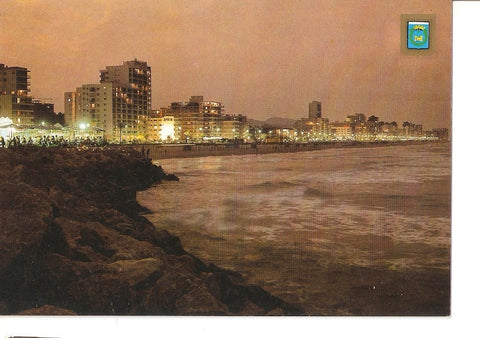 Postal 040306 : Gandia (Valencia). Playa de Gandia. Anochecer