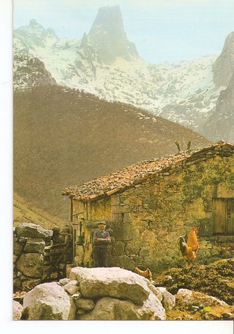 Postal 040333 : Picos de Europa (Asturias). Naranjo de Bulnes desde Pandebano