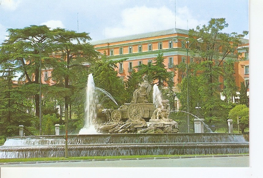 Postal 040334 : Madrid. La Cibeles  