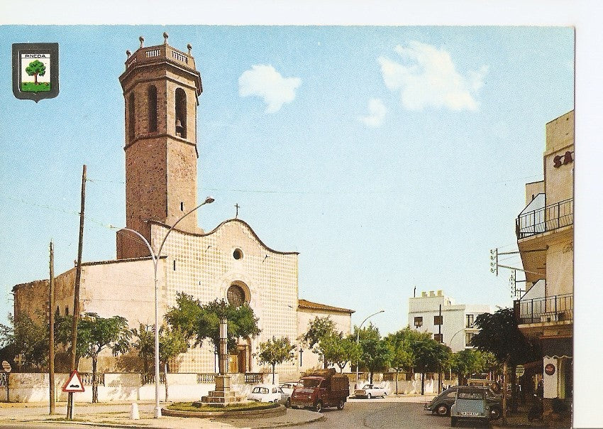 Postal 040347 : Pineda de Mar. Iglesia Parroquial