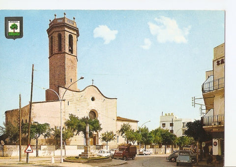 Postal 040347 : Pineda de Mar. Iglesia Parroquial
