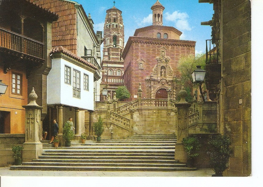 Postal 040349 : Barcelona. Pueblo Español