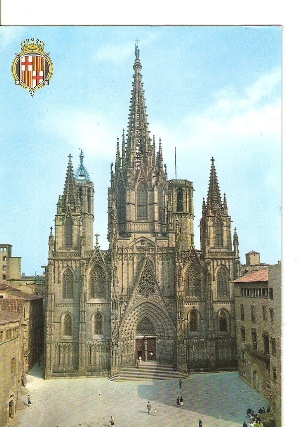 Postal 040356 : Barcelona. La Catedral