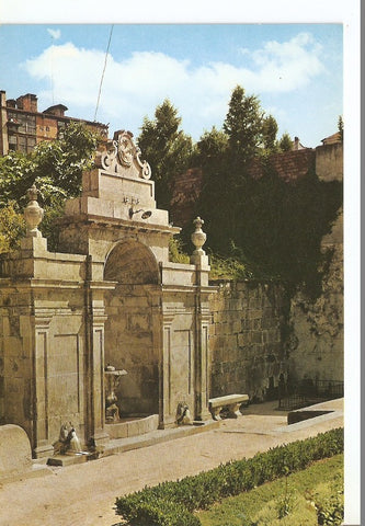 Postal 040357 : Orense. Fuente de las Burgas