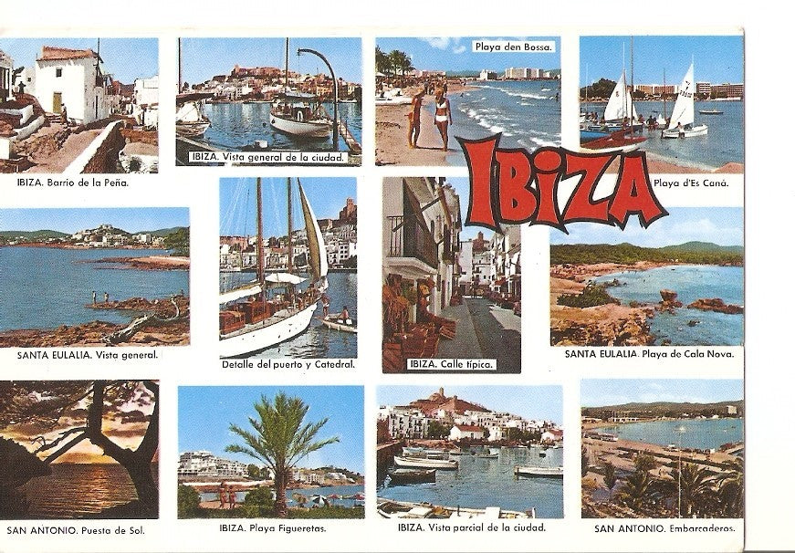 Postal 040367 : Ibiiza (Baleares). España