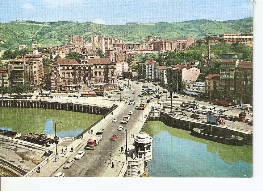 Postal 040390 : Bilbao. Puente del General Mola y Ayuntamiento