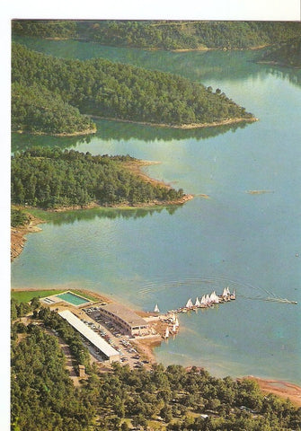 Postal 040391 : Guilleries. Club Nautic de Vic