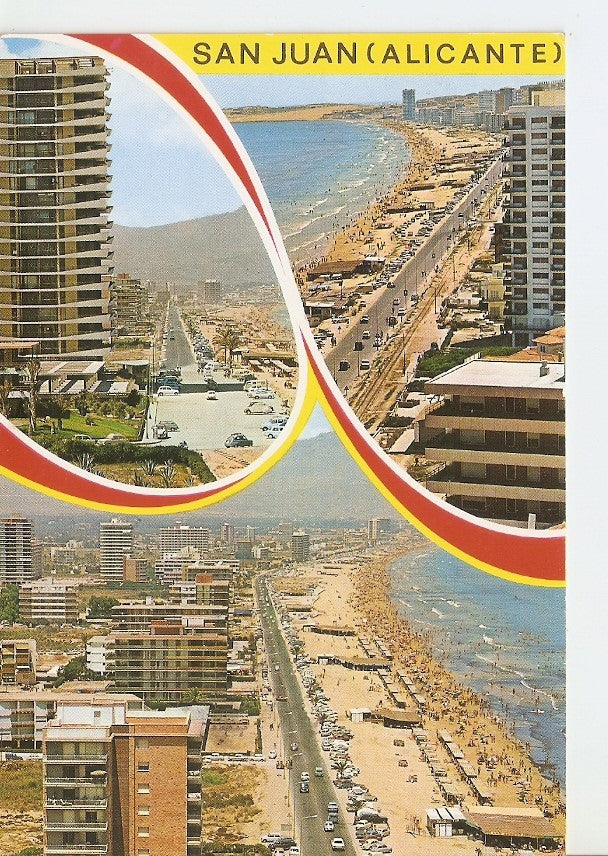 Postal 040410 : San Juan (alicante). Playas